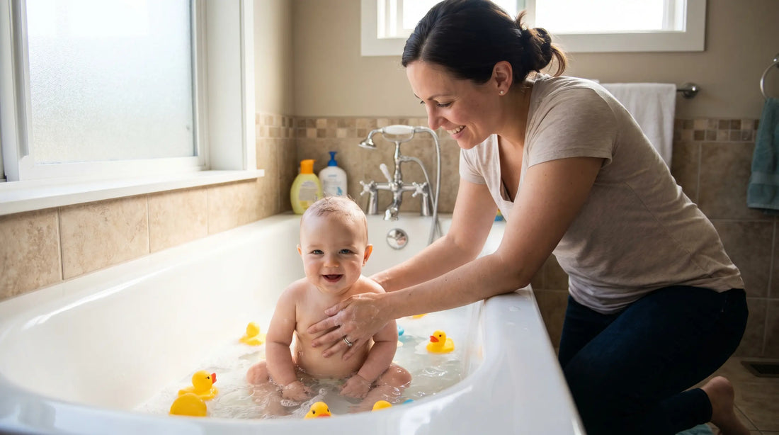 How Often to Bathe a Baby with Eczema