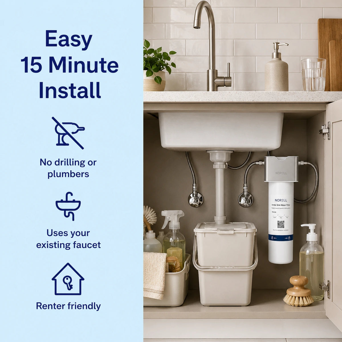 Norell Under Sink Water Filter